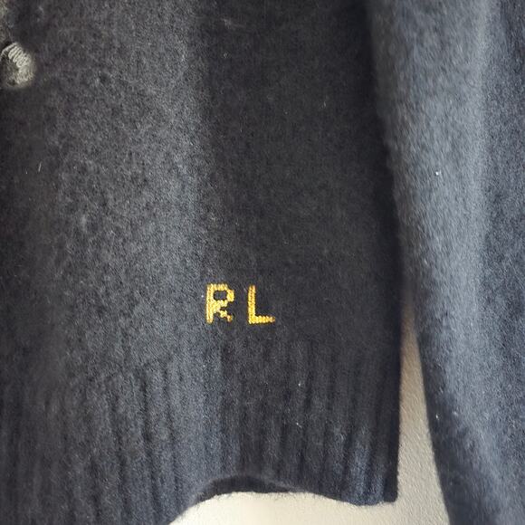 Ralph Lauren Polo Bear Wool Knit Sweater Size M Lunar New Year Tiger Embroidery - Picture 3 of 8